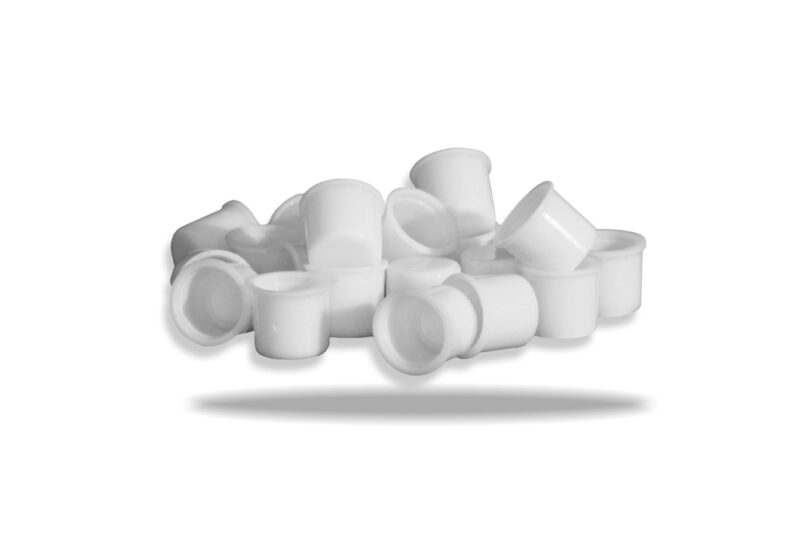 Batoque De 14mm com 100 unidades Branco
